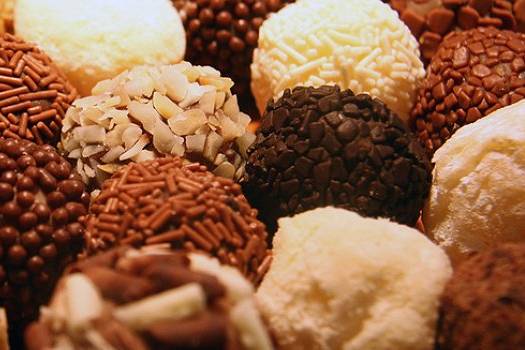 Brigadeiro de Frutas Vermelhas